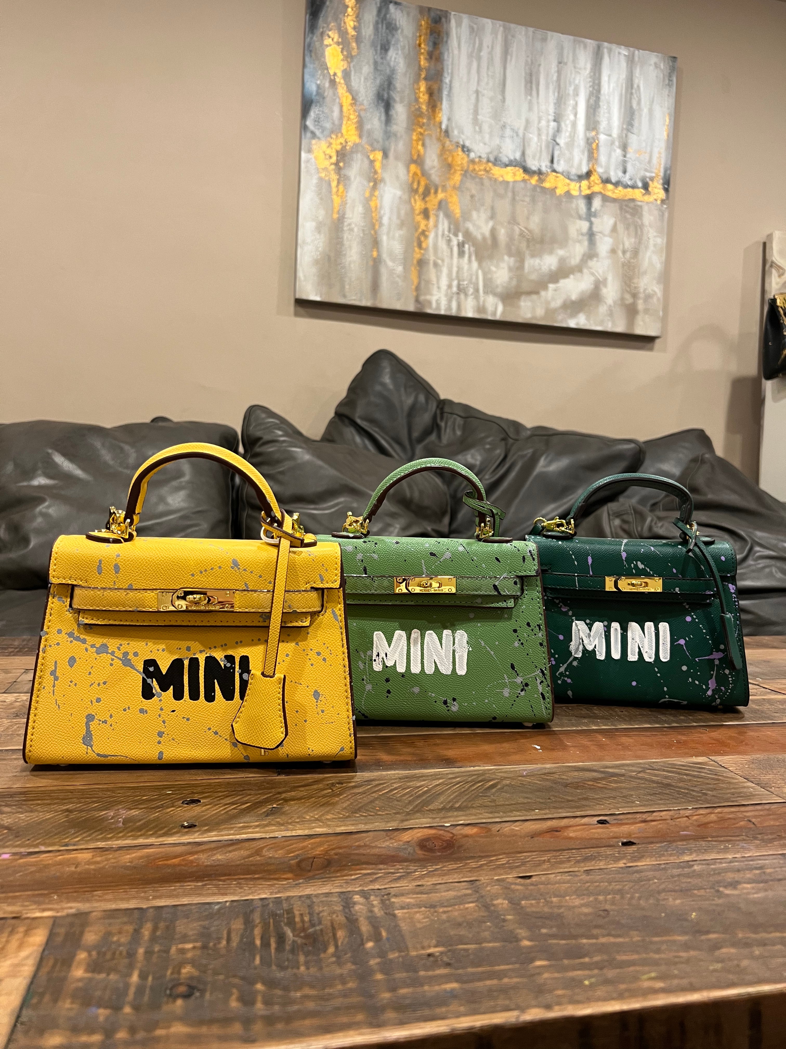 Hand painted cheap designer bags