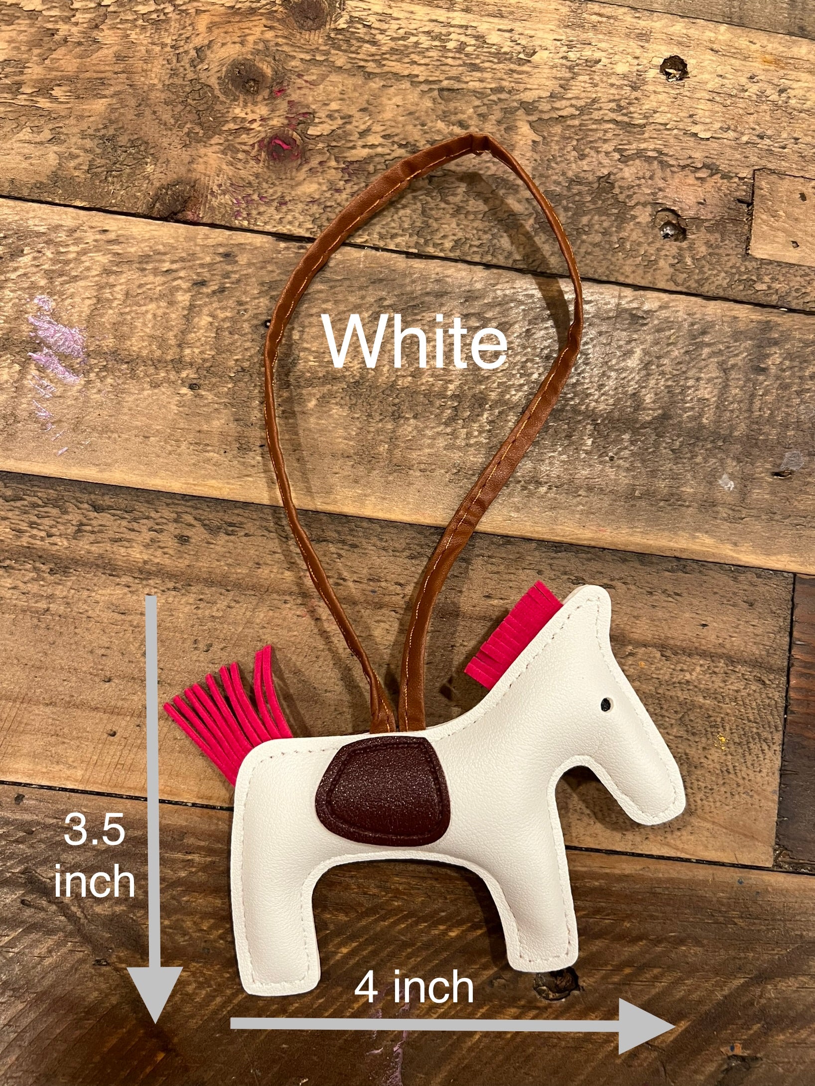 Horse on sale bag charm