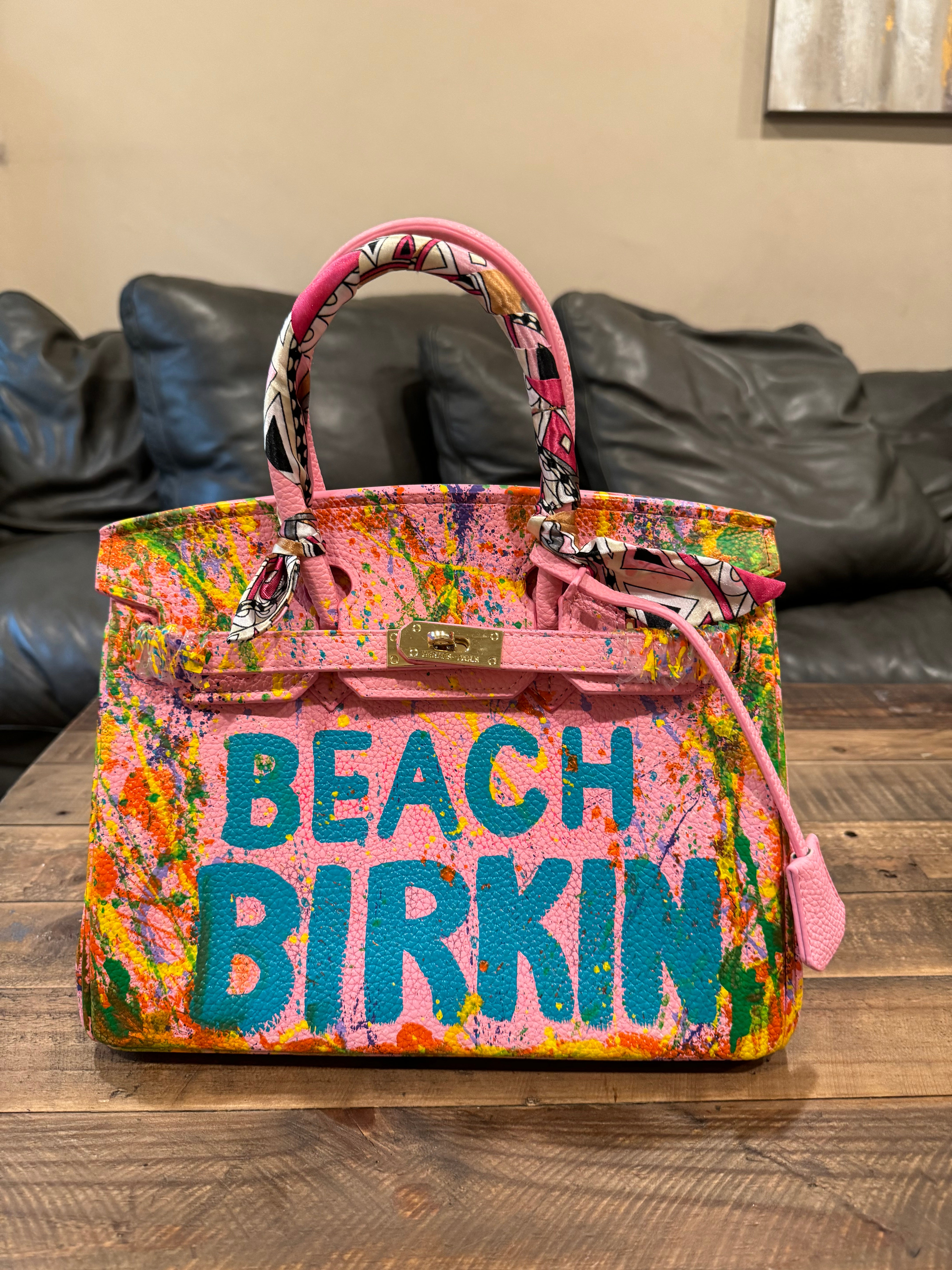 Beach birkin bag sale