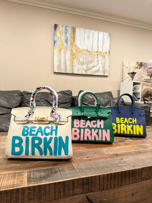 Designer inspired hand painted Bags