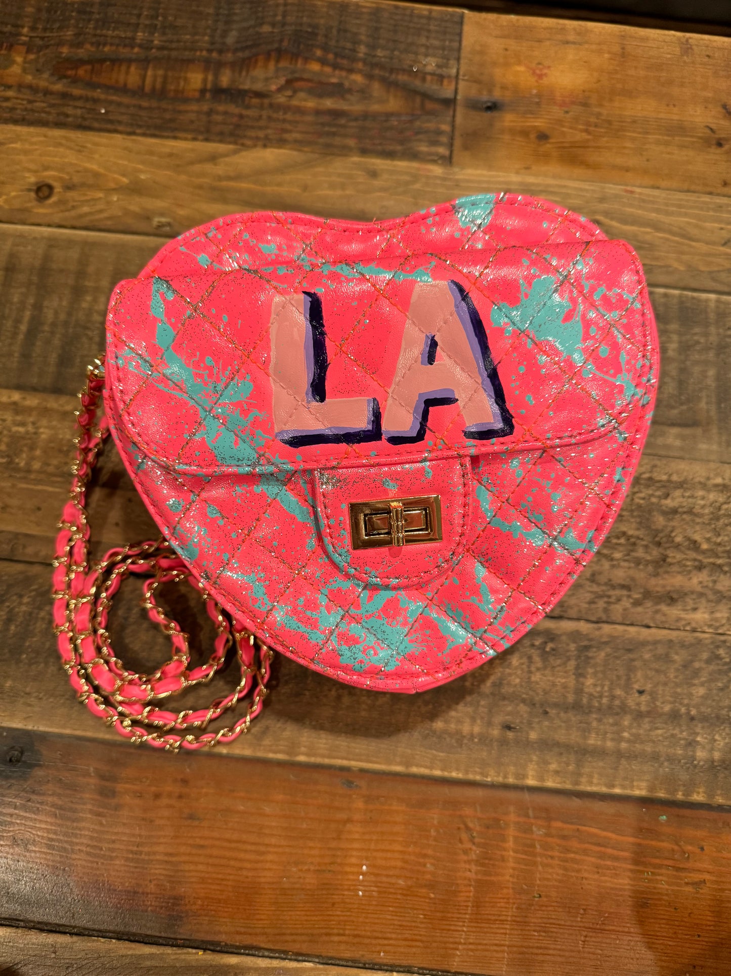 Heart shouler Bag (LA/TOKYO/PARIS)